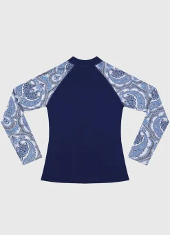 Baroque Long Sleeve Rash Vest