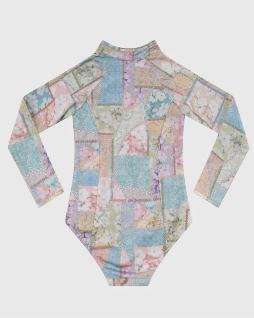 Brindle Long Sleeve One Piece