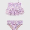 Cherry Blossom Halter Neck Bikini Set
