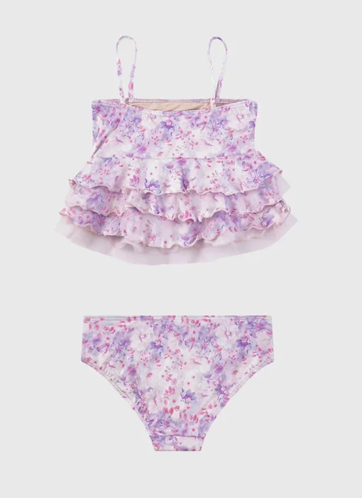Cherry Blossom Halter Neck Bikini Set
