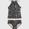 Dandelion Halter Neck Tankini Set (SAMPLE)