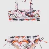 Delilah Frill Bikini Set