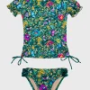 Elm Short Sleeve Rash Vest Set
