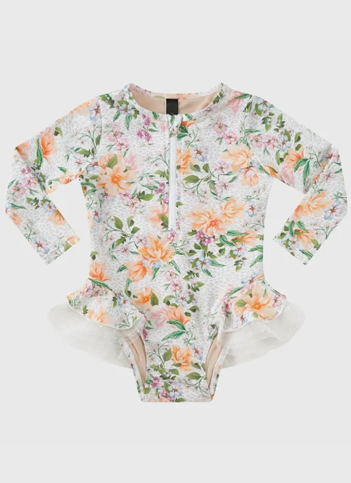Honeysuckle Long Sleeve One Piece
