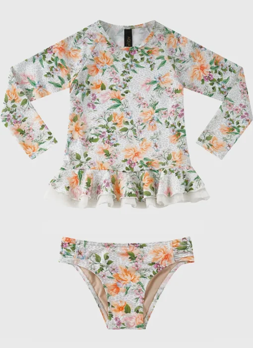 Honeysuckle Long Sleeve Rash Vest Set