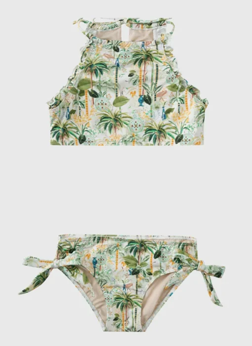 Madagascar Halter Neck Bikini Set