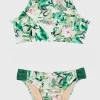 Marabou Halter Bikini Set