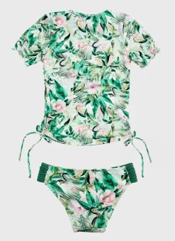 Marabou Short Sleeve Rash Vest Set
