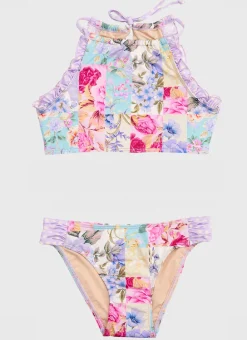 Meadow Halter Neck Bikini Set