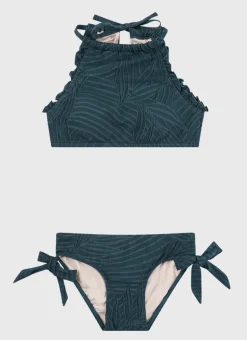 Stepping Stones Halter Bikini Set