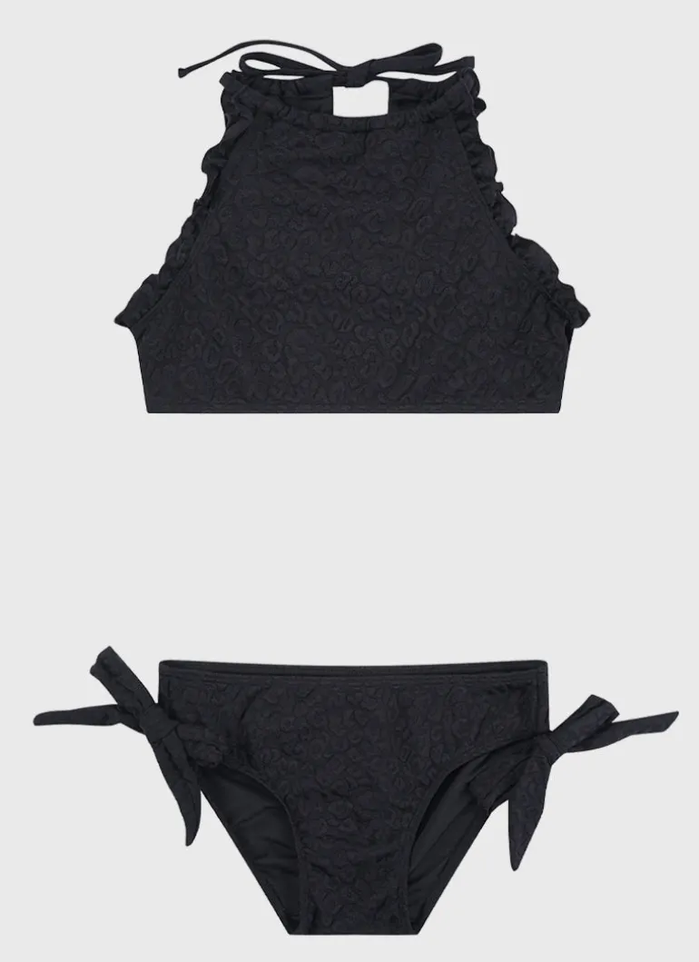 Stepping Stones Halter Bikini Set