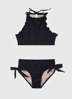 Stepping Stones Halter Neck Bikini Set