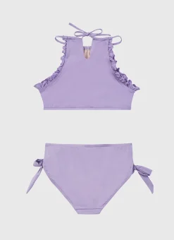 Stepping Stones Halter Neck Bikini Set