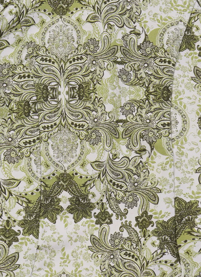 Tapestry Long Sleeve One Piece