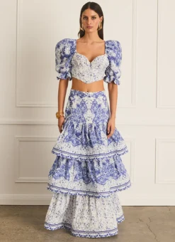 Willow Celeste Maxi Skirt (SAMPLE)